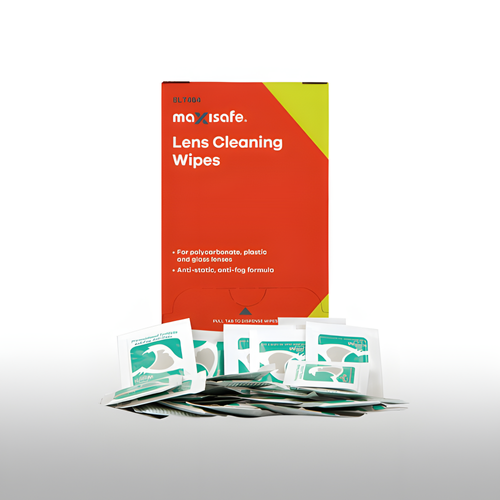 MAXISAFE ANTI-FOG LENS CLEANING WIPES