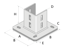 Base Plates T80-2072